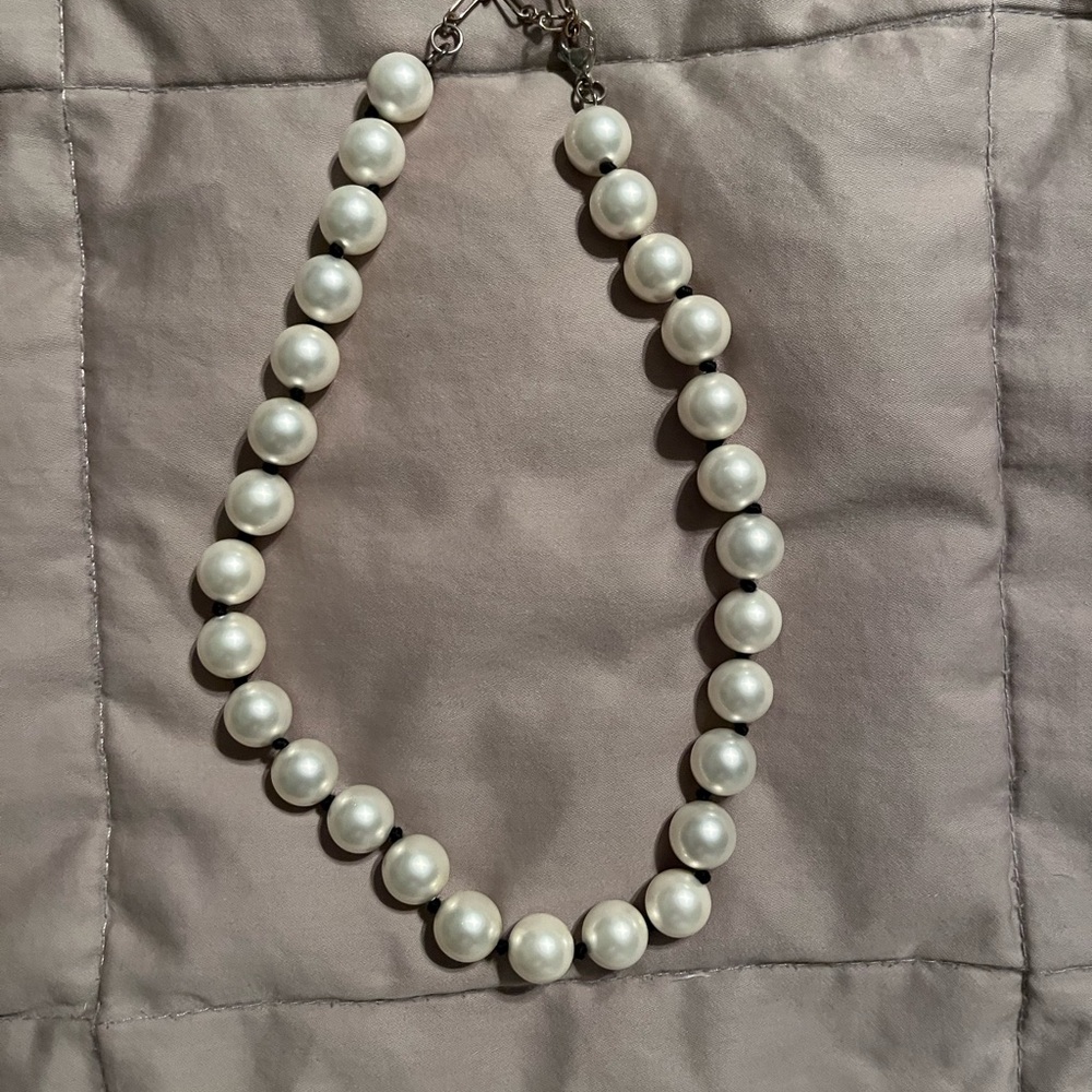 Silpada- White Pearl Necklace